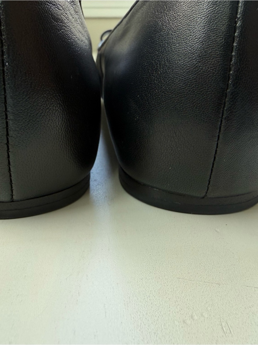 Kate Spade New York Black Leather Bowdie ballet Flats with bows - Picture 10 of 10